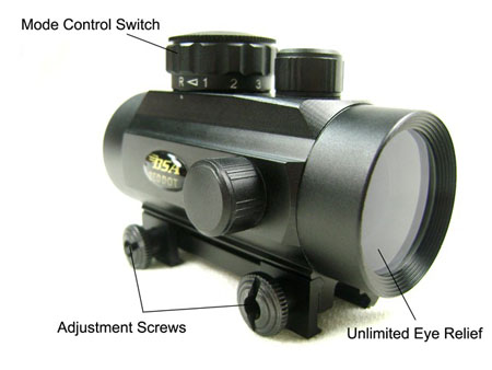 BSA 35mm tactical Red/Green Dot rifle pistol Scope sight RD35